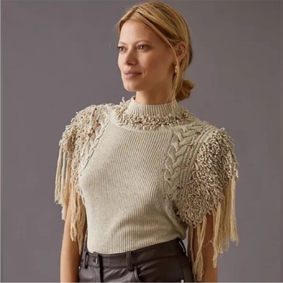Anthropologie Sweaters - Anthropologie Aphrodite Tee Sweater Size Medium NWT